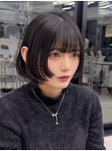 前髪カタログ/イメチェンスタイル/ウェーブパーマ/こなれミディ