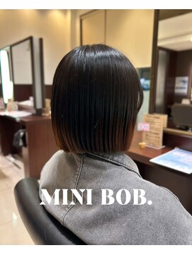 アクセスムーン 龍ヶ崎店(Access Moon) あご下1センチミニボブスタイル
