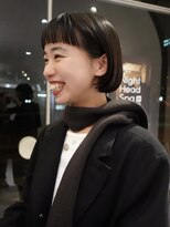 ユルクメゾンシティ 名古屋(JURK MAISON CITY)&nbsp;【ami style】オン眉×ミニボブ　フレンチガール