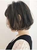 天神大名今泉ショートパーマミディアムパーマレイヤーカットボブ