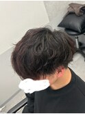 メンズパーマ/緩めツイストスパイラルパーマ
