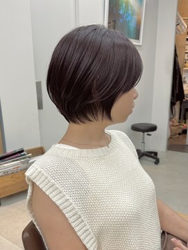 ミィ 表参道(mee.) 似合わせカット ショートボブ ショートヘア ハンサムショート