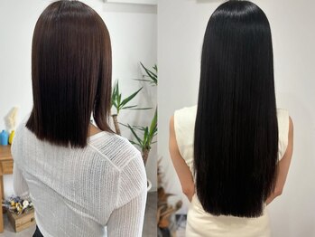 ミーテヘアー(miite hair)の写真/髪質改善に精通しているスタッフがあなたの髪を中から綺麗にします☆こだわりの商材で大満足の仕上がり♪