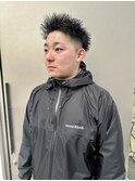 ツイストパーマ刈り上げツイストスパイラルフェザーパーマ(清水)