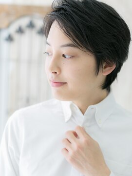 モッズヘアー メン 戸田公園店(mod's hair men) 立ち上げ七三ダークアッシュ爽やか就活リクルートヘアg戸田公園