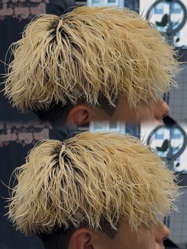 ステラ(STELLA) ブリーチパーマ/ツイスト/ツイストスパイラル/メンズカット