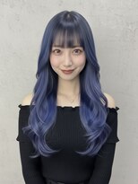 アクタノイドエット(acta noid etto)&nbsp;［袴田］色落ちの可愛いブルーカラー