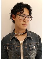 ブルートマト(BLUE TOMATO) マレットスパイキーショートピンパーマ学割U24ウルフパーマ