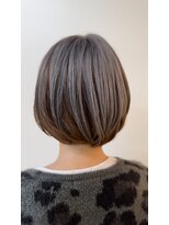 ヘアサロン カンパニュール(hair salon Campanule)&nbsp;グレイ+ベージュのデザインカラー