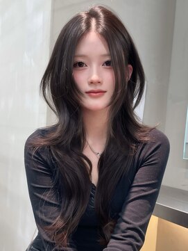 ロンドミラー 博多店(Lond Mirror) レイヤーカットハッシュカット/似合わせカット/大人ガーリー20代