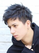 フィフスパーク(fifth PARK)&nbsp;渋谷アクティブショートメンズパーマスパイキーショートヘア短髪