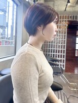 ロンド エメ 柏(Lond aimer) 大人ガーリー/白髪前髪/ショートボブ/20代30代40代50代/柏柏