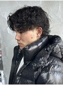 MEN’S HAIR/サーフカール/刈り上げセンターパート/群馬高崎