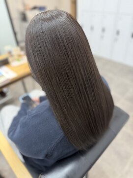 クワイア 川崎店(0choir) イメチェン/ピンクベージュ/アンブレラカラー/前髪/川崎