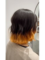 サラ(sara)&nbsp;オレンジグラデーション/ブリーチ有り/3時間