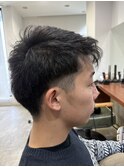 クセを味方に！メンズ無造作ショートマッシュ
