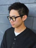 メンズサロンオー 宮崎(Men's salon O.)&nbsp;ビジネスヘア スパイキーショート メンズカット 刈り上げ 短髪