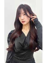 ソレイユトウキョウシブヤ(SOLEIL TOKYO shibuya)&nbsp;ヨシンモリ韓国ヘアロングレイヤー顔周りレイヤー