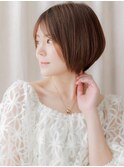ブリーチなし耳かけクールショートマッシュパーマX志木20代30代