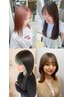 【SNS掲載OK の方限定♪】透明感カラー+似合わせカット+Tr¥18700→¥14300