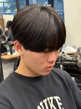 エルマーク 本山(L-MARK) マッシュ/スパイラル/パーマ/メンズ/ツイスパ/波巻きパーマ