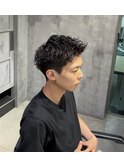 スパイキーピンパーマ