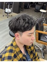 グリードヘアー(greed hair)&nbsp;アップバングショート／メッシュ／ピンパーマ