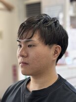 いこい理容室 ゆるふわニュアンスパーマ×マッシュショート