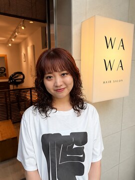 ワワ ヘアサロン 高円寺店(WAWA HAIR SALON) くるくるウルフパーマ！