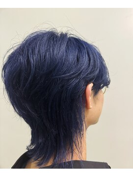 シンクヘアー(think hair by tori) ウルフ×ネイビー