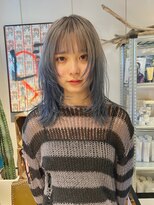 クリアーオブヘアー 栄南店(CLEAR of hair)&nbsp;ルーツカラーブルー
