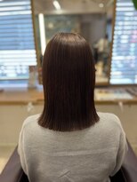シェリ(Cheri)&nbsp;ダークパープル/ナチュラルショート/夏のヘアアレンジ/横浜