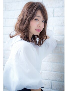 ヘアーアートシフォン 川口東口店(hair art chiffon) チョコレートアッシュor大人ガーリーのプリカールスタイル