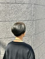 ボーイッシュショート×ブルーアッシュノンジアミン