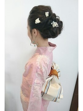 ヘアーアンドスパ フェリーチェ ミチ 野田屋町店(HAIR&SPA felice MICHI) 浴衣+ヘアセット