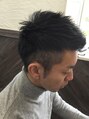 ヘアーメイクフィリックス 学園店(HAIR MAKE FELIX) men'sツーブロック風刈り上げ