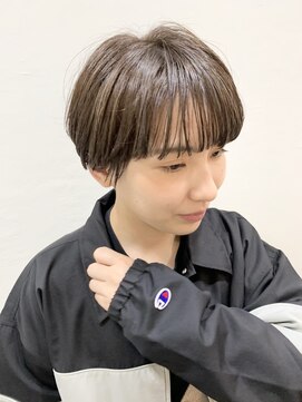 ミクマル(micmal) 20代30代♪ジェンダーレス丸みマッシュボブ×ナチュラルブラウン