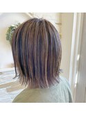 オシャレ感満載!ハイライトをとめどなく!