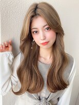 アフロート ディル(AFLOAT D'L)&nbsp;みきなヨシンモリ韓国ヘアエギョモリ顔まわりヌナモリ長め前髪