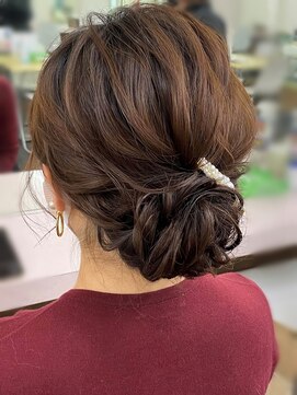 プレスト ベル 三宮 駅前店(Presto belle) 【プレストベル】シンプルルーズなアップスタイル