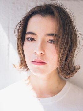 ピズム(PISM) セミウェットウェーブ耳かけイメチェンボブ/メルティカラー