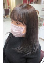 セグエサロン (SEGUE THE SALON) フロント縮毛矯正とカラー☆