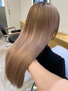 ジーナ セントラル銀座(Zina) メルティーカラー＊ビタミンカラー＊髪質改善25 Zina CENTRAL