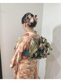 ヘアセットと着付け 【下高井戸】