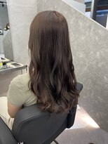 ファイブバイジエクト 堀江(FIVE by The Ect)&nbsp;ミディアムパーマブリーチなしアッシュベージュアッシュグレー◎