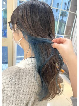 ネオリーブアイム 横浜西口店(Neolive aim) ちらっと見える大人気インナーカラー☆【横浜】