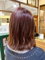 ネオリーブカップ 町田店(Neolive capu)&nbsp;切りっぱなしボブ×ピンクブラウン【町田/jr町田/町田駅】