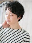 黒髪で好感度◎アンニュイ似合わせサイドパートショートS南越谷