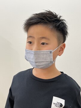 エンリエアー(enri h air) ツーブロアシメ