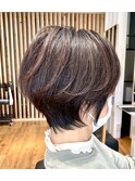 前下がりショート